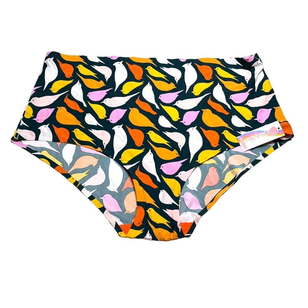 Cheek Boss Brief Panty Birds Size 4XL